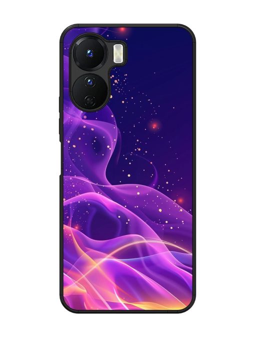 Cosmic Currents Glossy Soft Edge Case for Vivo Y16 Chachhi