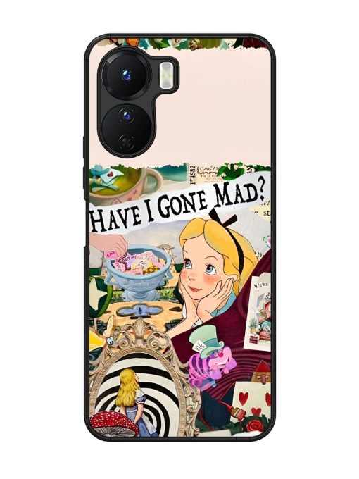 Mad Hatter'S Collage Glossy Soft Edge Case for Vivo Y16 Chachhi