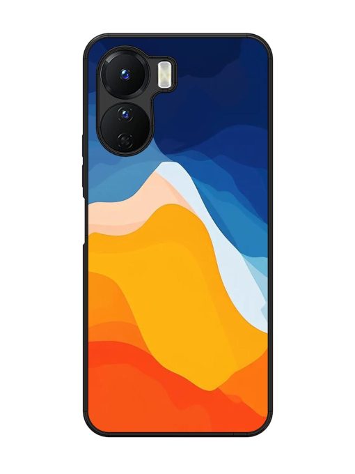 Liquid Landscape Glossy Soft Edge Case for Vivo Y16 Chachhi