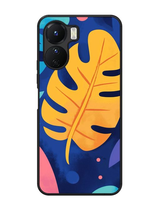 Tropical Tapestry Glossy Soft Edge Case for Vivo Y16 Chachhi