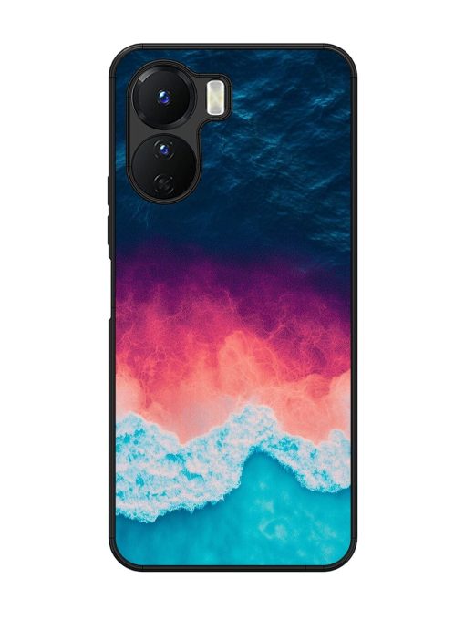 Where The Ocean Meets The Sky Glossy Soft Edge Case for Vivo Y16 Chachhi