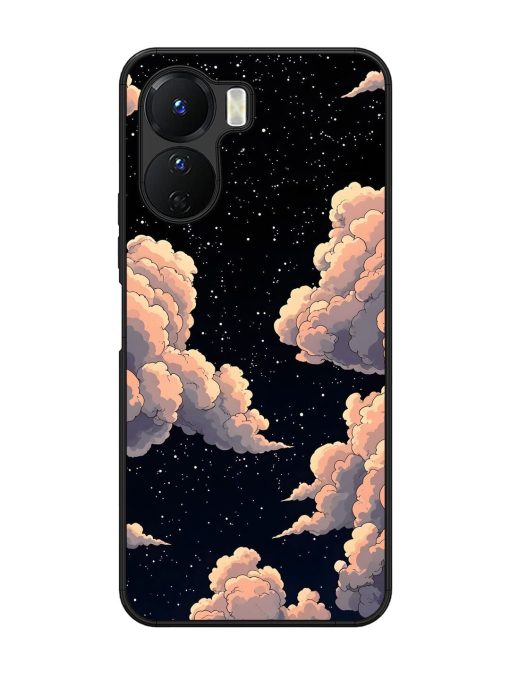 Starry Night Dreams Glossy Soft Edge Case for Vivo Y16 Chachhi