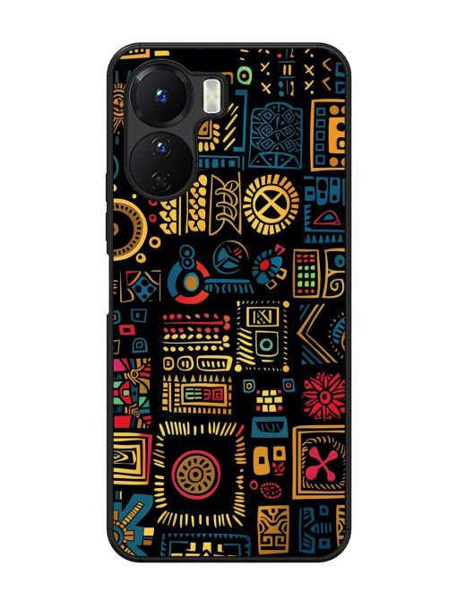 Tribal Tapestry Glossy Soft Edge Case for Vivo Y16 Chachhi