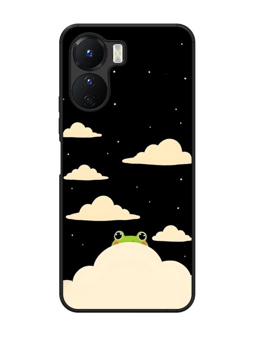 Froggy Night Sky Glossy Soft Edge Case for Vivo Y16 Chachhi