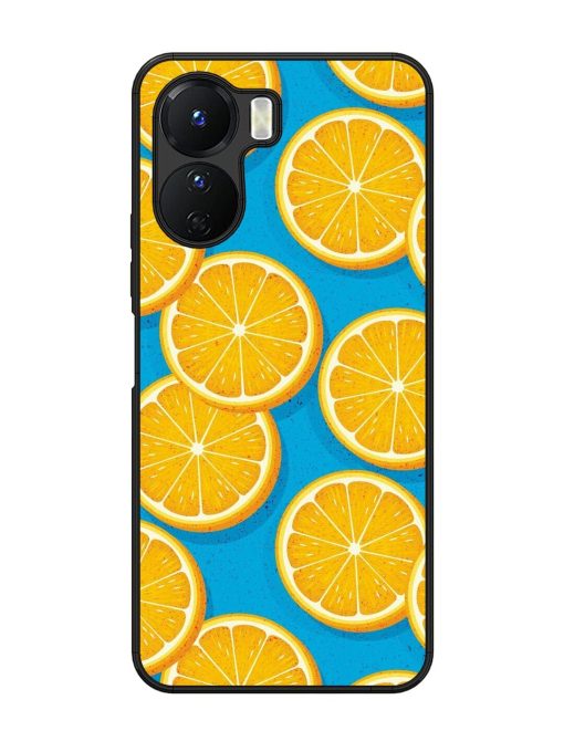 Citrus Symphony Glossy Soft Edge Case for Vivo Y16 Chachhi