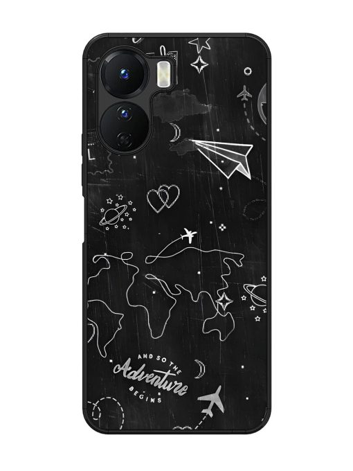 Wanderlust Sketchbook Glossy Soft Edge Case for Vivo Y16 Chachhi