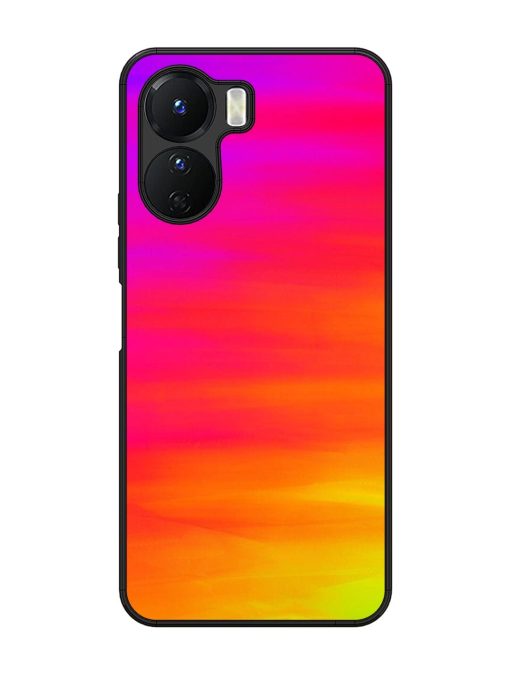 Neon Horizon Glossy Soft Edge Case for Vivo Y16 Chachhi