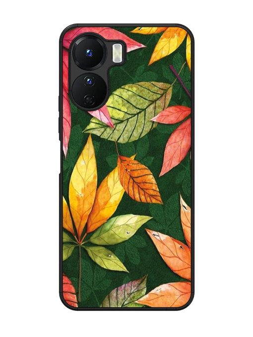 Autumn'S Embrace Glossy Soft Edge Case for Vivo Y16 Chachhi