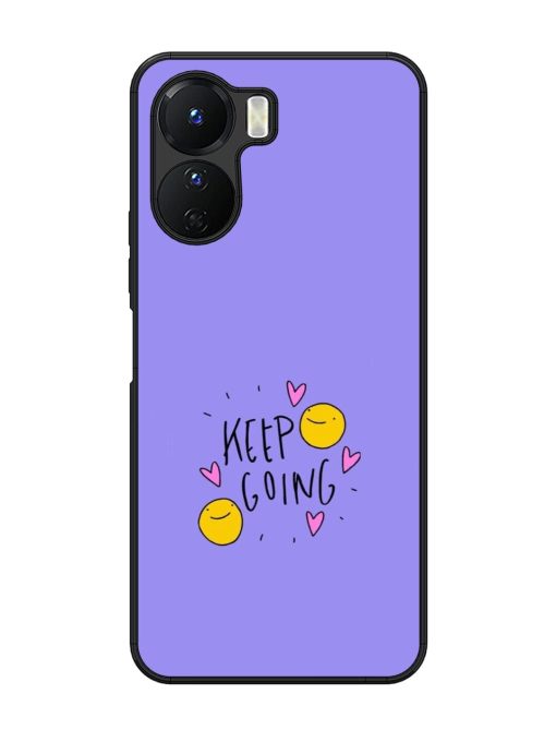 Smiling Through It All Glossy Soft Edge Case for Vivo Y16 Chachhi