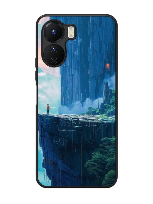 Solitude In The Sky Glossy Soft Edge Case for Vivo Y16 Chachhi