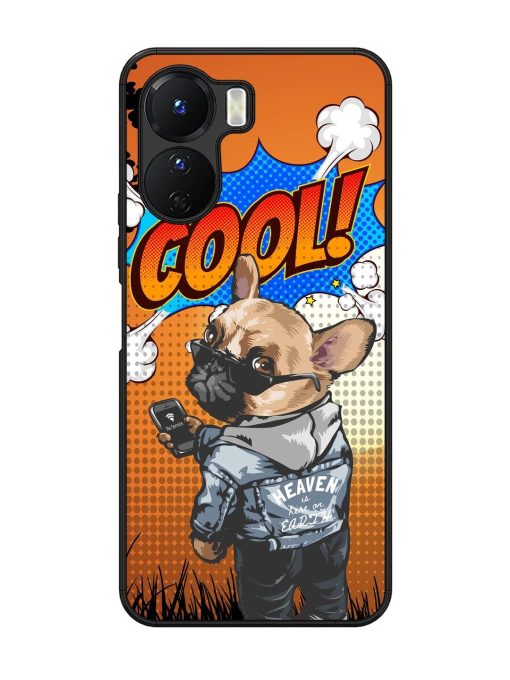 Cool Pup Glossy Soft Edge Case for Vivo Y16 Chachhi