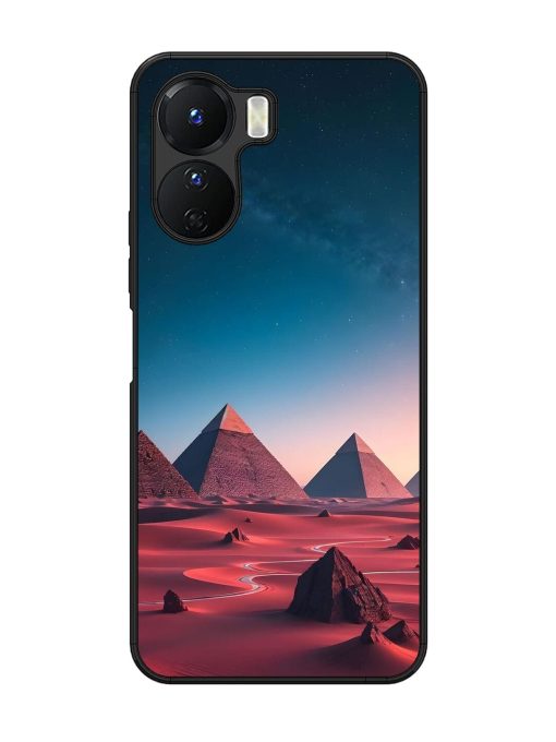 Ancient Wonders Sky Glossy Soft Edge Case for Vivo Y16 Chachhi