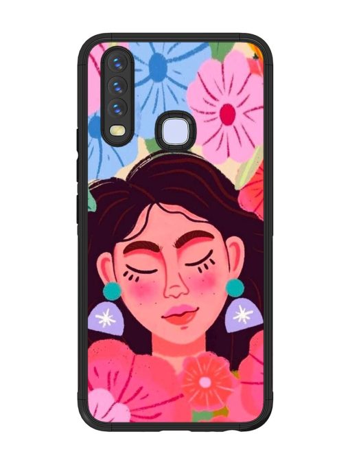 Blooming Serenity Glossy Soft Edge Case for Vivo Y17 Chachhi