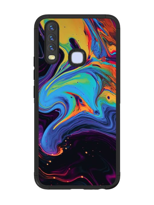 Liquid Dreamscape Glossy Soft Edge Case for Vivo Y17 Chachhi