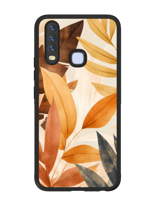 Earthy Elegance Glossy Soft Edge Case for Vivo Y17 Chachhi