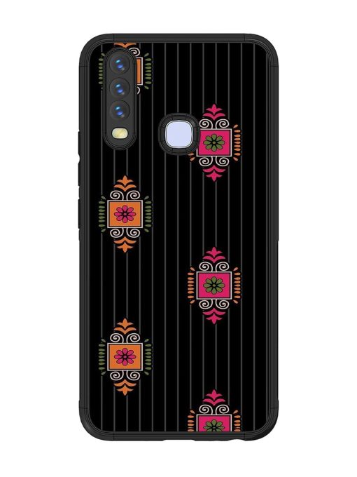 Ornate Elegance Glossy Soft Edge Case for Vivo Y17 Chachhi