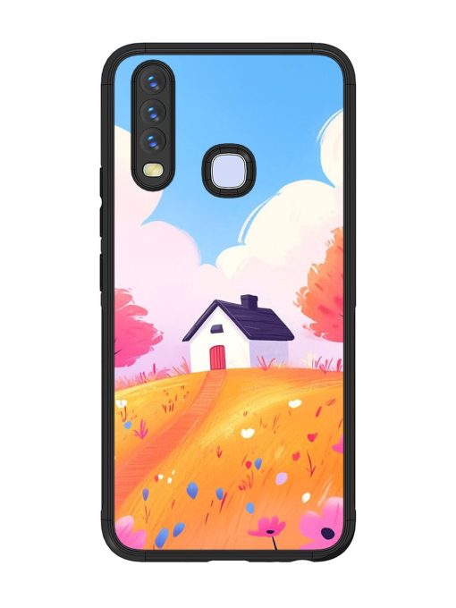 Hilltop Haven Glossy Soft Edge Case for Vivo Y17 Chachhi