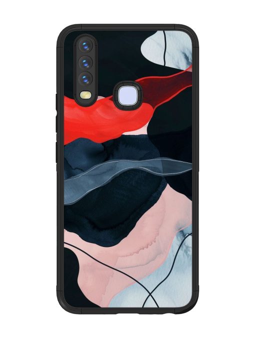 Dark Currents Glossy Soft Edge Case for Vivo Y17 Chachhi