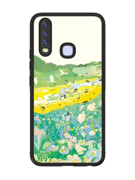 Melody In Bloom Glossy Soft Edge Case for Vivo Y17 Chachhi