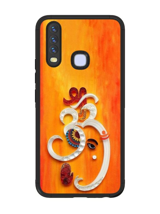 Ganesha In Quilling Art Glossy Soft Edge Case for Vivo Y17 Chachhi