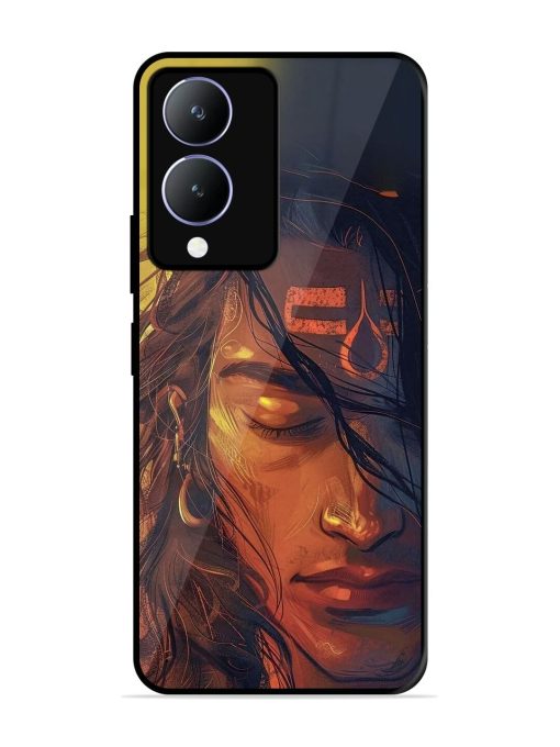 Tranquil Shiva Glossy Soft Edge Case for Vivo Y17S Chachhi