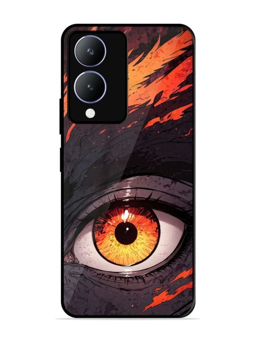 Inferno Gaze Glossy Soft Edge Case for Vivo Y17S Chachhi