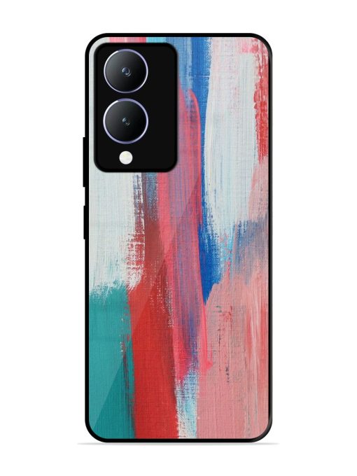 Colorful Chaos Glossy Soft Edge Case for Vivo Y17S Chachhi