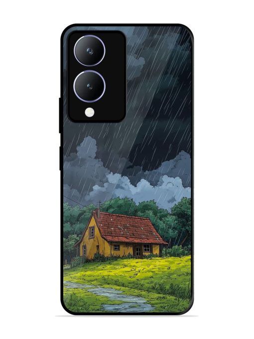 Rainy Day Retreat Glossy Soft Edge Case for Vivo Y17S Chachhi