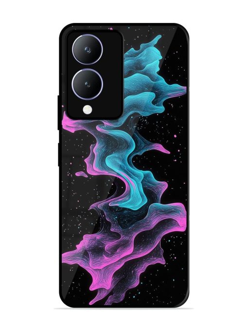 Cosmic Currents Glossy Soft Edge Case for Vivo Y17S Chachhi