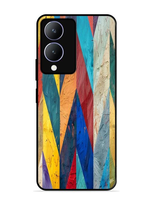 Abstract Tapestry Glossy Soft Edge Case for Vivo Y17S Chachhi