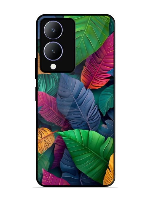 Tropical Tapestry Glossy Soft Edge Case for Vivo Y17S Chachhi