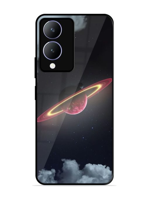 Cosmic Ballet Glossy Soft Edge Case for Vivo Y17S Chachhi