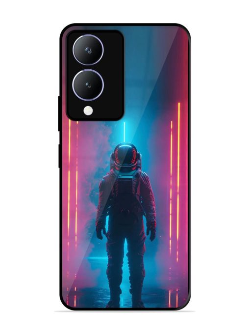 Neon Astronaut Glossy Soft Edge Case for Vivo Y17S Chachhi