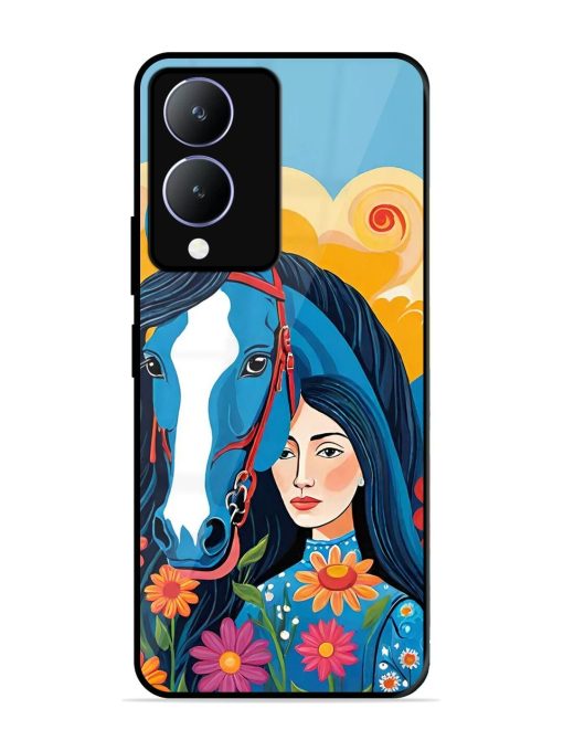 Equine Enchantment Glossy Soft Edge Case for Vivo Y17S Chachhi