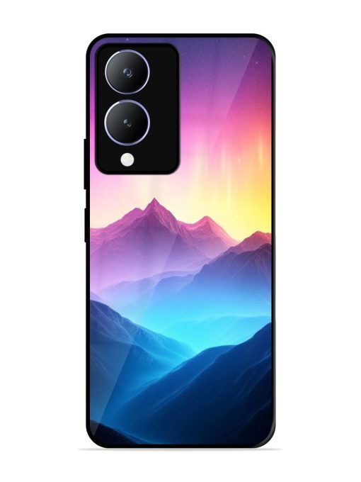 Cosmic Mountains Glossy Soft Edge Case for Vivo Y17S Chachhi