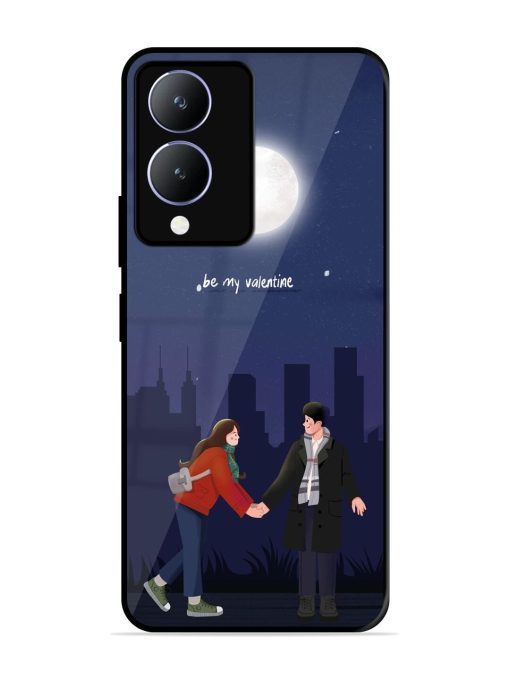 Moonlight Proposal Glossy Soft Edge Case for Vivo Y17S Chachhi