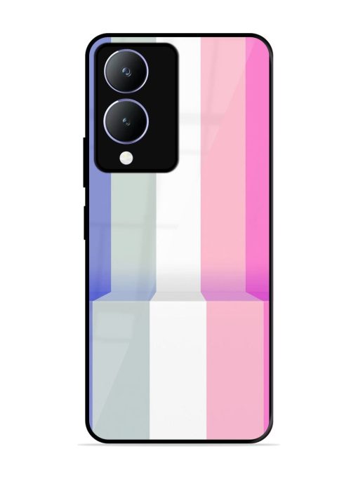 Pastel Palette Glossy Soft Edge Case for Vivo Y17S Chachhi