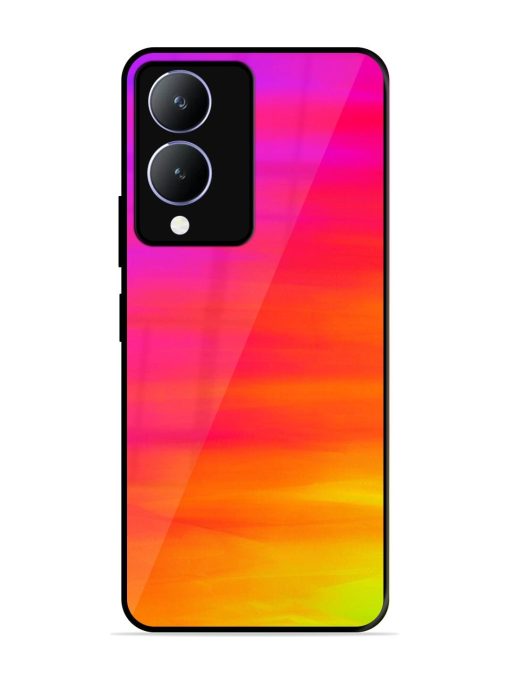 Neon Horizon Glossy Soft Edge Case for Vivo Y17S Chachhi