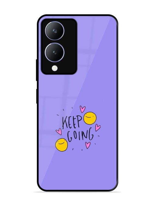 Smiling Through It All Glossy Soft Edge Case for Vivo Y17S Chachhi