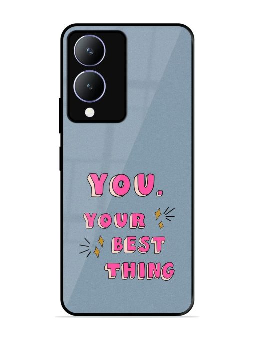 Self-Love Sparkles Glossy Soft Edge Case for Vivo Y17S Chachhi