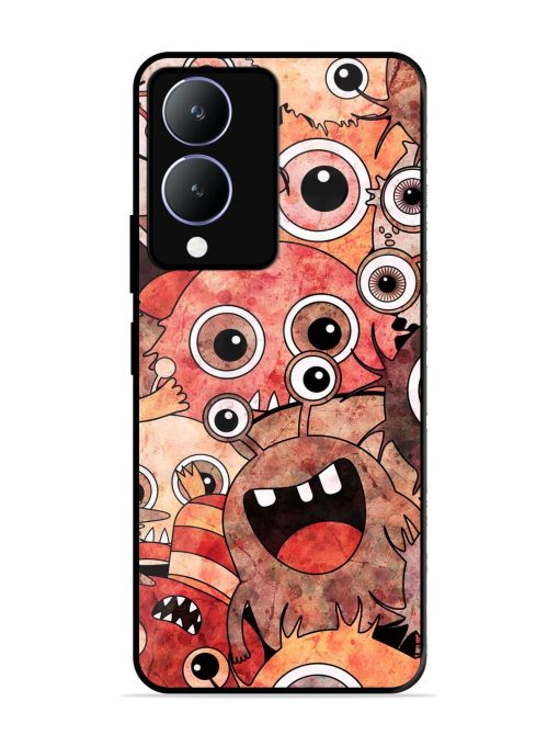 Monster Mash Glossy Soft Edge Case for Vivo Y17S Chachhi