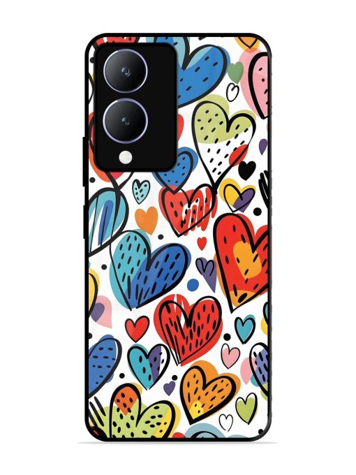 Heartfelt Harmony Glossy Soft Edge Case for Vivo Y17S Chachhi