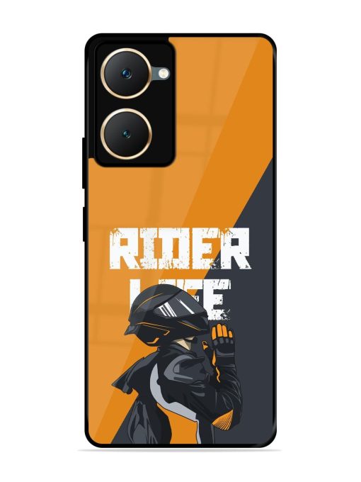 Ride Never Ends Glossy Soft Edge Case for Vivo Y18 Chachhi