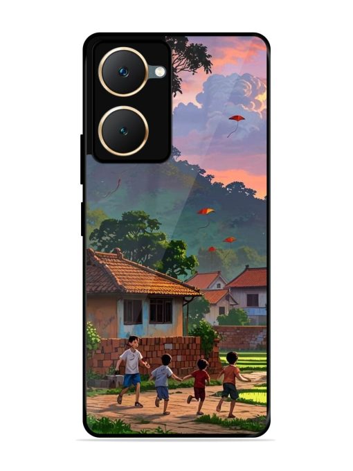 Sunset Play Glossy Soft Edge Case for Vivo Y18 Chachhi