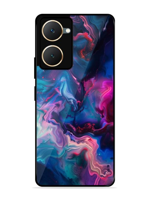 Cosmic Swirl Glossy Soft Edge Case for Vivo Y18 Chachhi