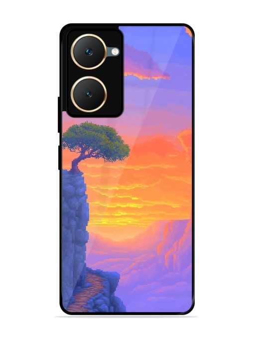 Cliffside Solitude Glossy Soft Edge Case for Vivo Y18 Chachhi