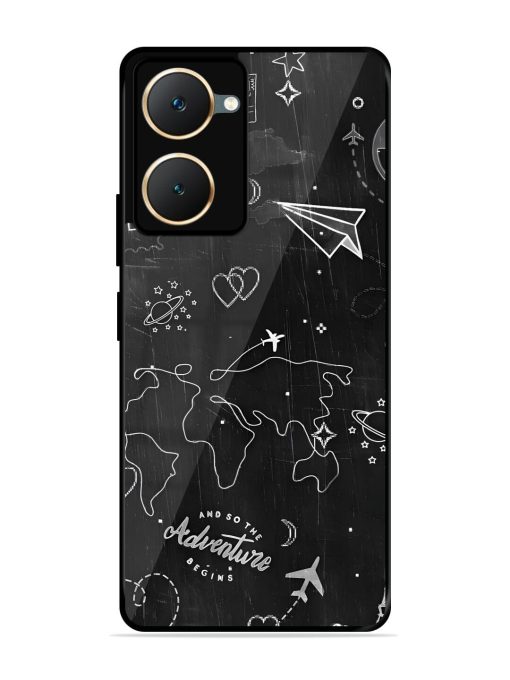 Wanderlust Sketchbook Glossy Soft Edge Case for Vivo Y18 Chachhi