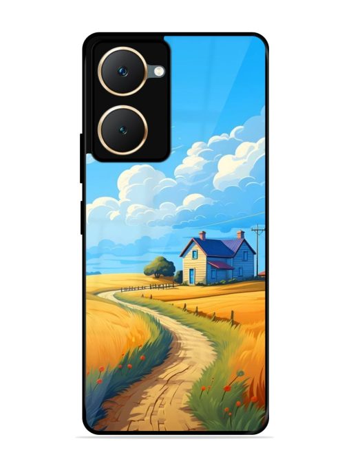 Countryside Cottage Glossy Soft Edge Case for Vivo Y18 Chachhi