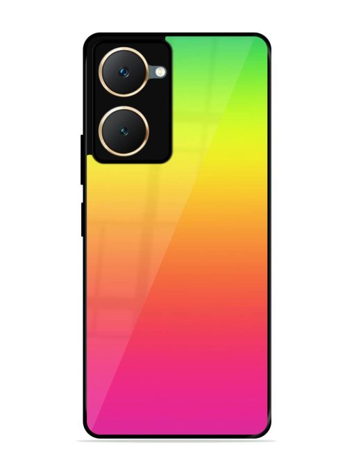 Rainbow Gradient Glossy Soft Edge Case for Vivo Y18