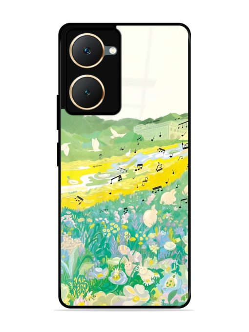 Melody In Bloom Glossy Soft Edge Case for Vivo Y18 Chachhi